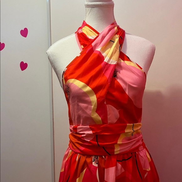 New condition Shein Halter Maxi Dress - Picture 3 of 4